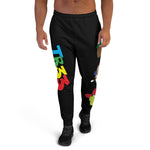 Tres Monkeys Black Joggers