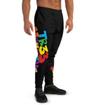 Tres Monkeys Black Joggers