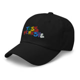 Tres Monkeys Dad hat