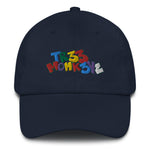 Tres Monkeys Dad hat