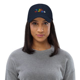 Tres Monkeys Dad hat