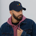 Tres Monkeys Dad hat