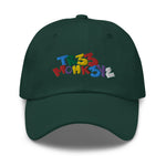 Tres Monkeys Dad hat