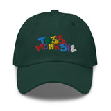 Tres Monkeys Dad hat