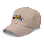 Tres Monkeys Dad hat