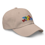 Tres Monkeys Dad hat