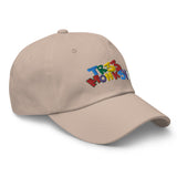 Tres Monkeys Dad hat