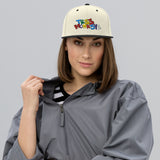 Tres Monkeys Snapback Hat