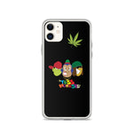 Tres Monkeys iPhone Case