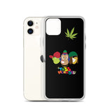 Tres Monkeys iPhone Case