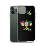 Tres Monkeys iPhone Case