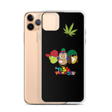 Tres Monkeys iPhone Case