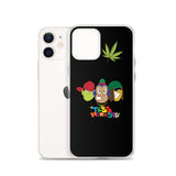 Tres Monkeys iPhone Case