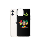 Tres Monkeys iPhone Case