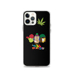 Tres Monkeys iPhone Case