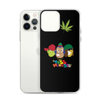 Tres Monkeys iPhone Case