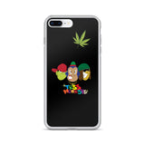 Tres Monkeys iPhone Case