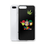 Tres Monkeys iPhone Case