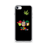 Tres Monkeys iPhone Case