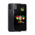 Tres Monkeys iPhone Case