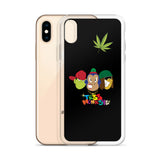 Tres Monkeys iPhone Case