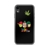 Tres Monkeys iPhone Case