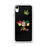 Tres Monkeys iPhone Case