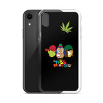 Tres Monkeys iPhone Case