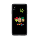 Tres Monkeys iPhone Case