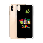 Tres Monkeys iPhone Case