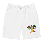 Tres Monkeys fleece shorts