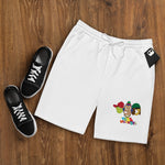 Tres Monkeys fleece shorts