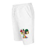 Tres Monkeys fleece shorts