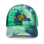 Tres Monkeys Tie dye hat