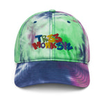 Tres Monkeys Tie dye hat