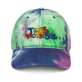 Tres Monkeys Tie dye hat
