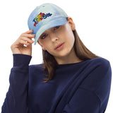 Tres Monkeys Tie dye hat