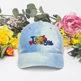 Tres Monkeys Tie dye hat