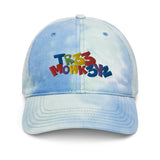 Tres Monkeys Tie dye hat