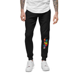 Tres Monkeys fleece sweatpants