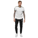 Tres Monkeys Embroidered Sweats- BW