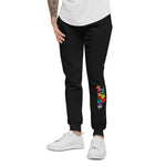 Tres Monkeys fleece sweatpants