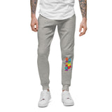 Tres Monkeys fleece sweatpants