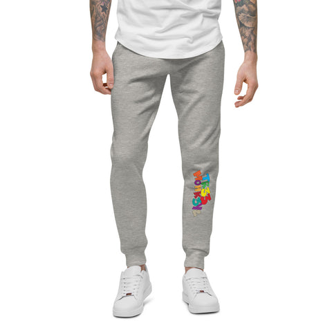 Tres Monkeys fleece sweatpants