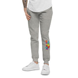 Tres Monkeys fleece sweatpants