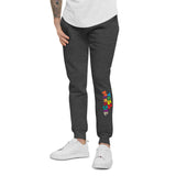 Tres Monkeys fleece sweatpants