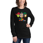 Tres Monkeys Long Sleeve Tee