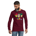 Tres Monkeys Long Sleeve Tee