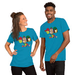 Multicolor Tres Monkeys T-Shirt