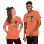 Multicolor Tres Monkeys T-Shirt